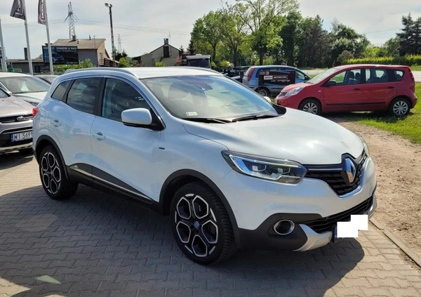 Renault Kadjar cena 64990 przebieg: 90000, rok produkcji 2018 z Kutno małe 781